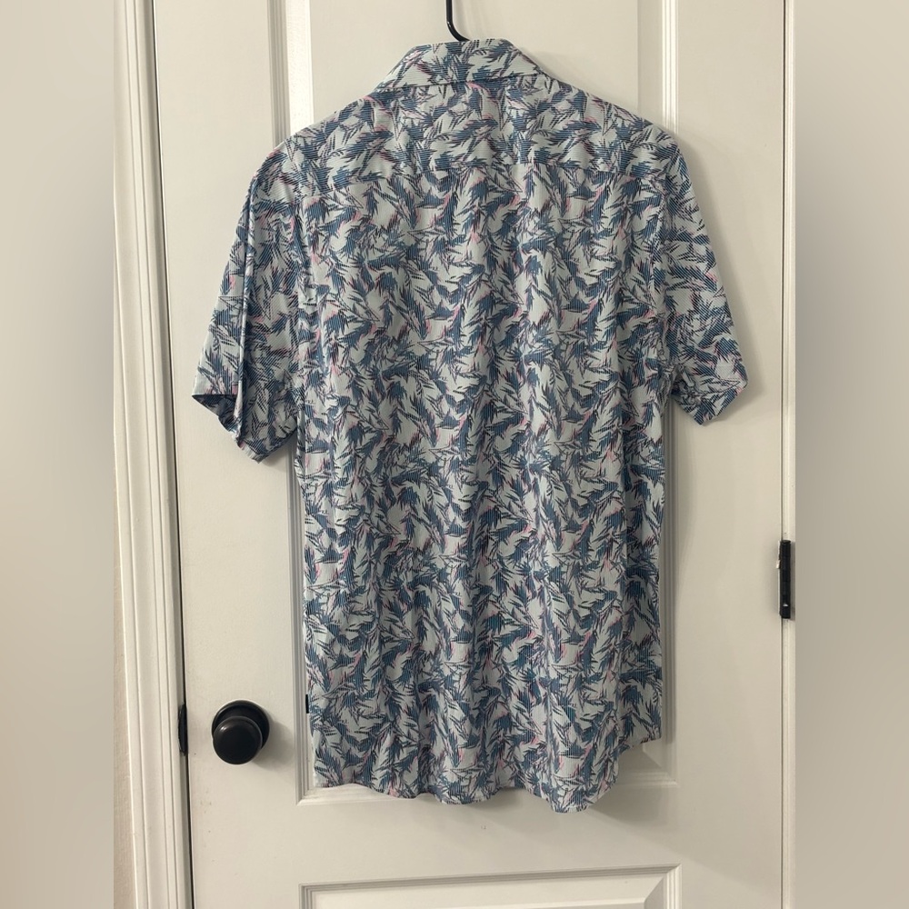 Stone & Rose Blue/White Floral Button-Up Shirt - Picture 4 of 9